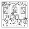 Coloring Book Cozy Rooster Family Vol. 5 Is Ready for Your Printer - Image 3