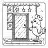Coloring Pages Cozy Rooster Family Vol. 6 Has Arrived - Image 3