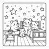 Cozy Coloring Pages Hamster Family Vol. 3: Tiny Paws Digital Art - Image 3