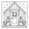 Cozy Hippopotamus Family Coloring pages Vol. 1 Digital Retreat - Image 3