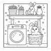 Rabbit Family Cozy Coloring Book Vol. 6: Adorable Bunny Escapes - Image 4