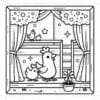 Cozy Coloring Book Rooster Family Vol. 4 Just Landed - Image 4