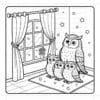 Owl Family Cozy Coloring Book Vol. 2: Magical Forest Art - Image 5