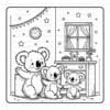 Cozy Koala Family Coloring Book Vol. 2: 50 Adorable Pages - Image 5