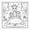 Giraffe Family Cozy Coloring Book Vol. 2: Safari Bliss Digital Art - Image 5