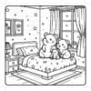 Hamster Family Cozy Coloring Pages Vol. 2: Digital Burrow Bliss - Image 4