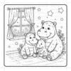Cozy Coloring Book Hippopotamus Family Vol. 3 Digital Treasure - Image 3