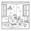 Cozy Coloring Pages Rooster Family Vol. 3 Is Here and Your Printer Is Ready - Image 3
