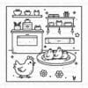 Coloring Pages Cozy Rooster Family Vol. 6 Has Arrived - Image 5