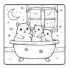 Hamster Family Cozy Coloring Book Vol. 1: Pocket-Sized Digital Joy - Image 5
