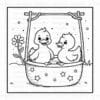 Duck Family cozy Coloring Book Vol. 1: Digital Pond Life Bliss - Image 4