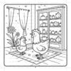 Cozy Coloring Pages Rooster Family Vol. 3 Is Here and Your Printer Is Ready - Image 4