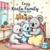 Cozy Koala Family Coloring Book Vol. 2 50 Adorable Pages