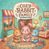 Cozy Rabbit Family Coloring pages Vol. 4 Best Bunny Art for You