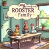 Rooster Family Cozy Coloring pages Vol. 2 Fun Farmyard Magic