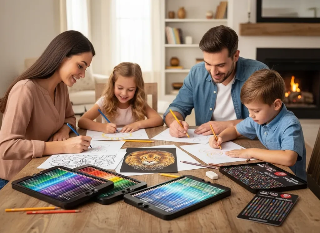 How to Choose the Best Coloring Tools for Family Use at Home