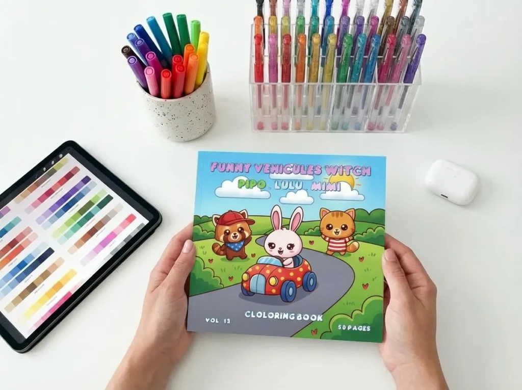How to Organize a Fun and Relaxing Family Coloring Session at Home