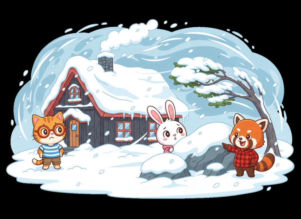 Pipo Lulu and Mimi  What the Blizzard Left Behind-1779054661635