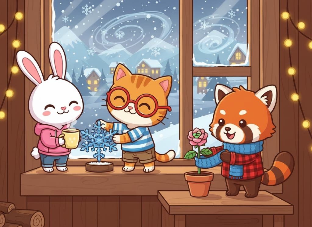 Pipo, Lulu and Mimi : The Reykjavik Blizzard