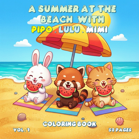 A-Summer-at-the-Beach-With-Pipo-Lulu-and-Mimi-Vol7