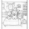 Spooky Fun Halloween Party pipo lulu & mimi Coloring Vol. 4 - Image 4