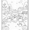 Halloween Fun with Pipo, Lulu & Mimi Coloring Book Vol. 1 - Image 2
