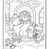 Halloween Friends Pipo Lulu Mimi Coloring Book Vol. 3 PDF - Image 3